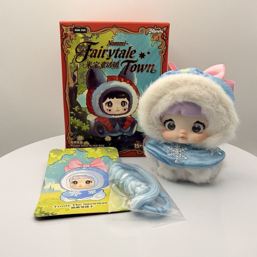 Nommi Fairytale Town Series Plush Pendant Confirmed ~ FROSTY THE SNOWMAN